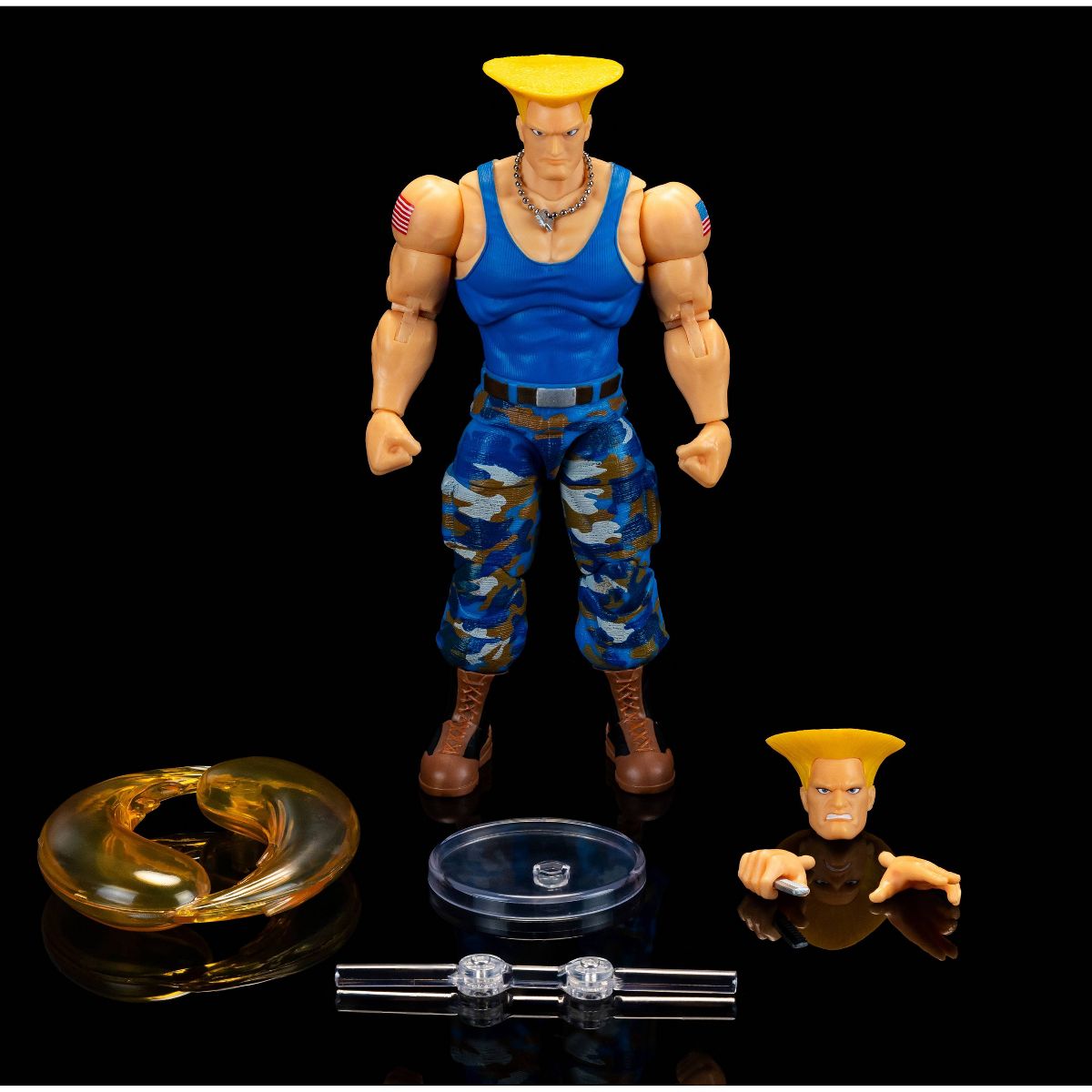 Jada Street Fighters JD36099 Guile ジェイダトイズ ストリートファイタ ガイル (player 2)
