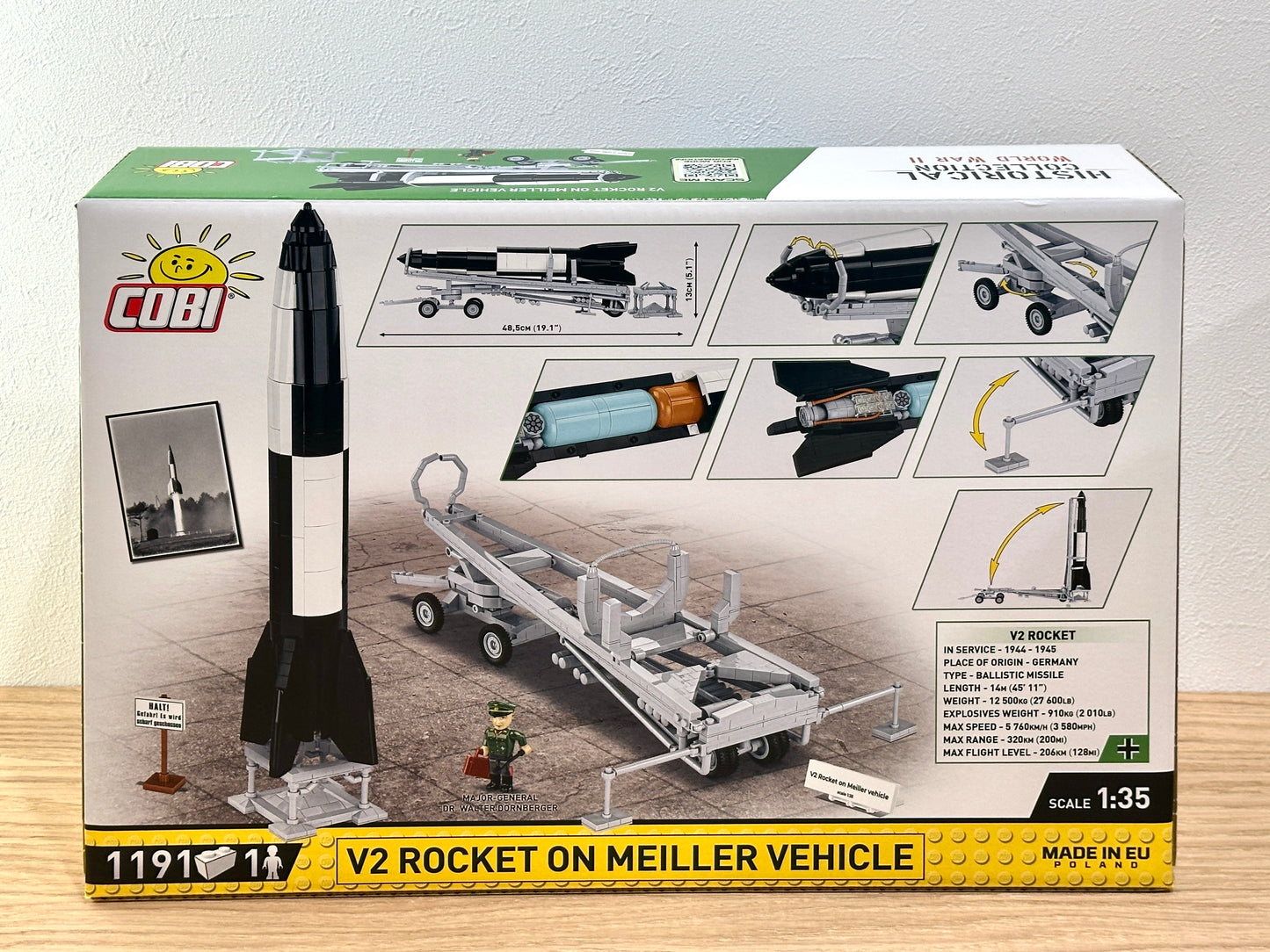 コビー COBI 3120 V2 rocket on meiller vehicle ロケット 1/35 WWII