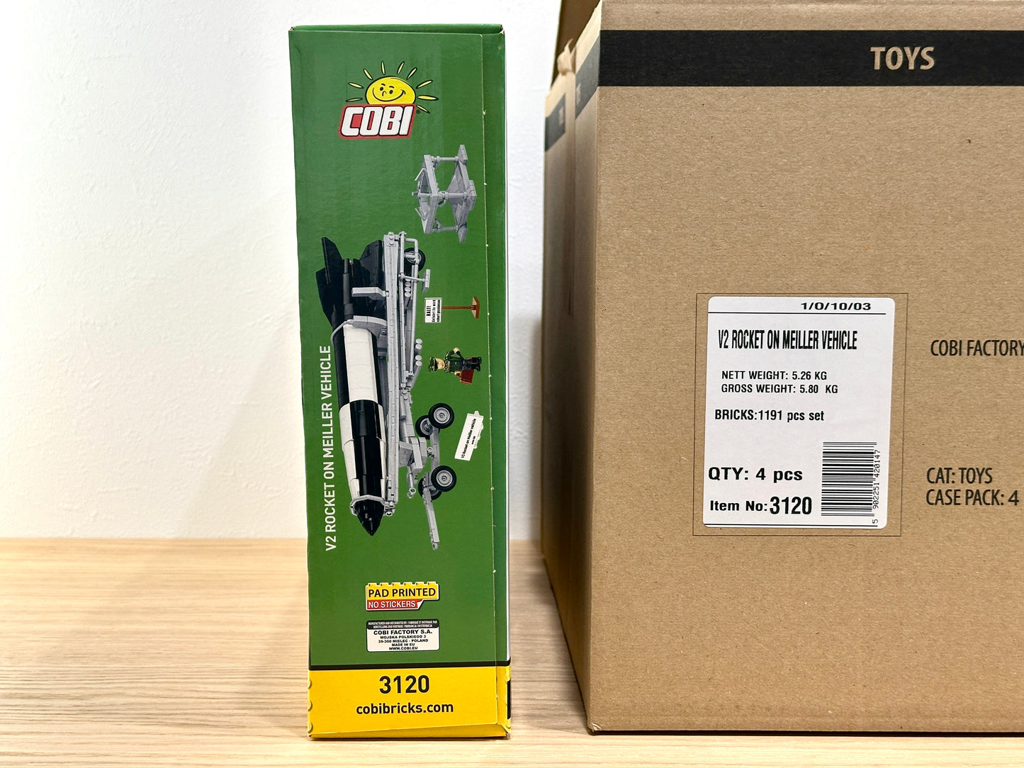 コビー COBI 3120 V2 rocket on meiller vehicle ロケット 1/35 WWII