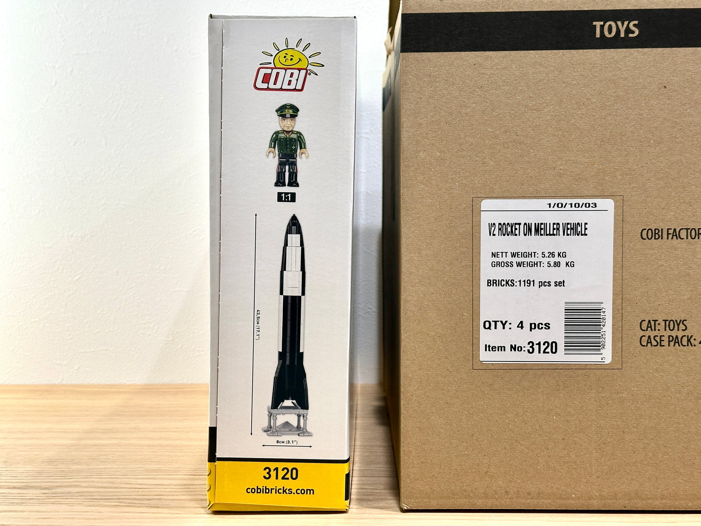 コビー COBI 3120 V2 rocket on meiller vehicle ロケット 1/35 WWII