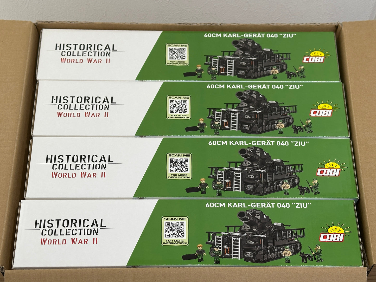 コビー COBI 2560 Karl Gerat 040 自走砲 1/28 WWII