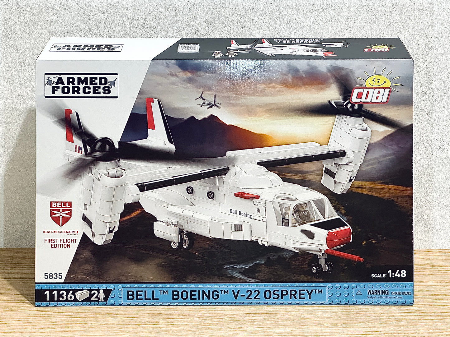 コビー COBI 5835 ボーイング Bell Boeing V22 Osprey first flight edition 1/48