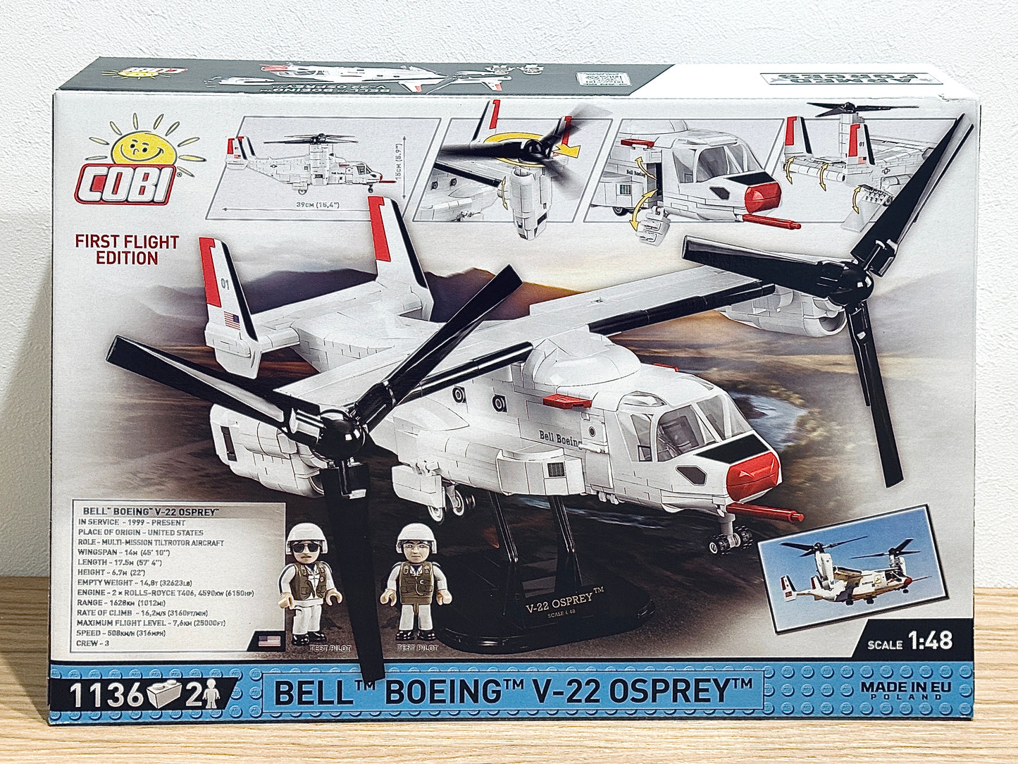 コビー COBI 5835 ボーイング Bell Boeing V22 Osprey first flight edition 1/48