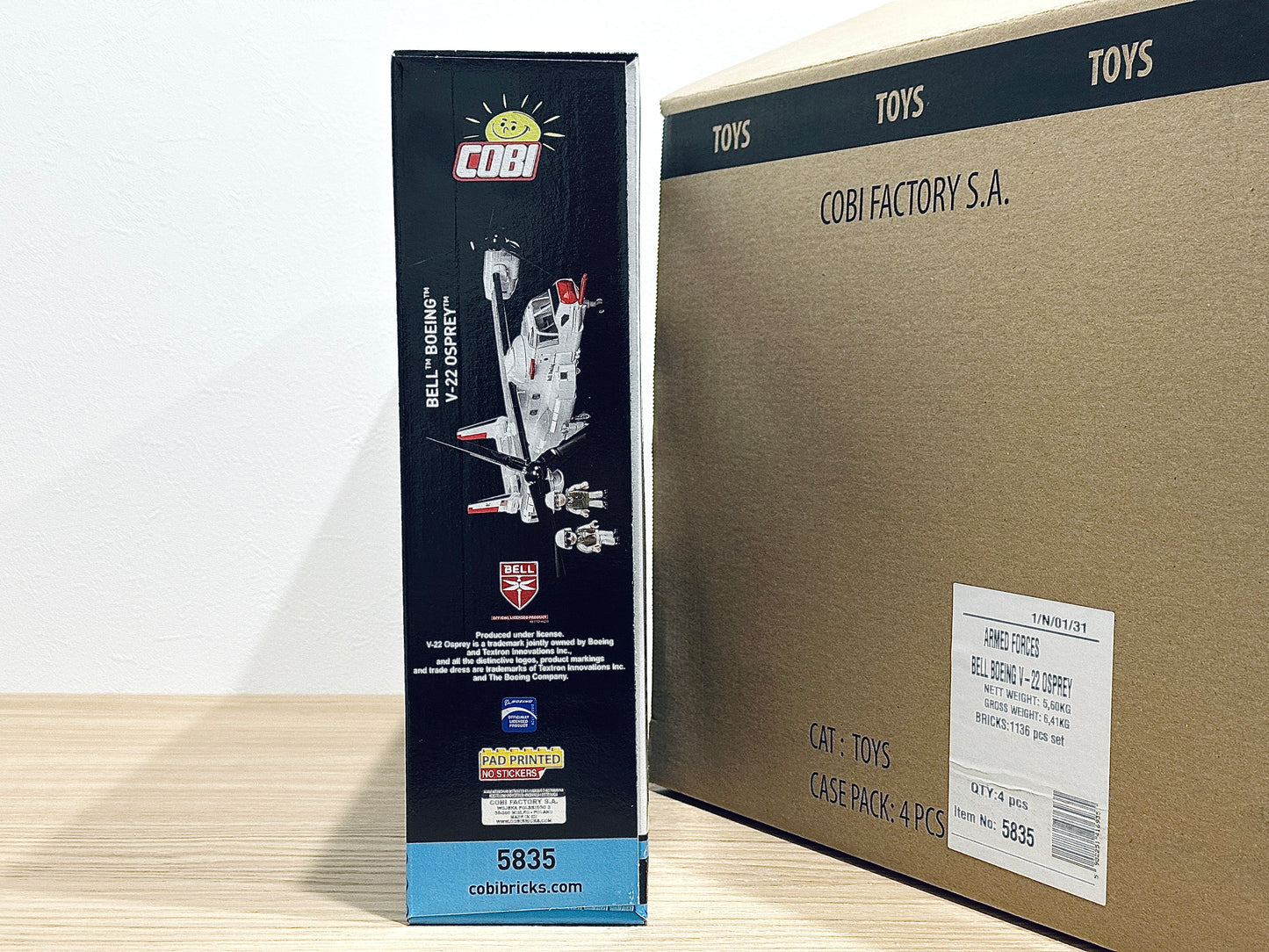 コビー COBI 5835 ボーイング Bell Boeing V22 Osprey first flight edition 1/48