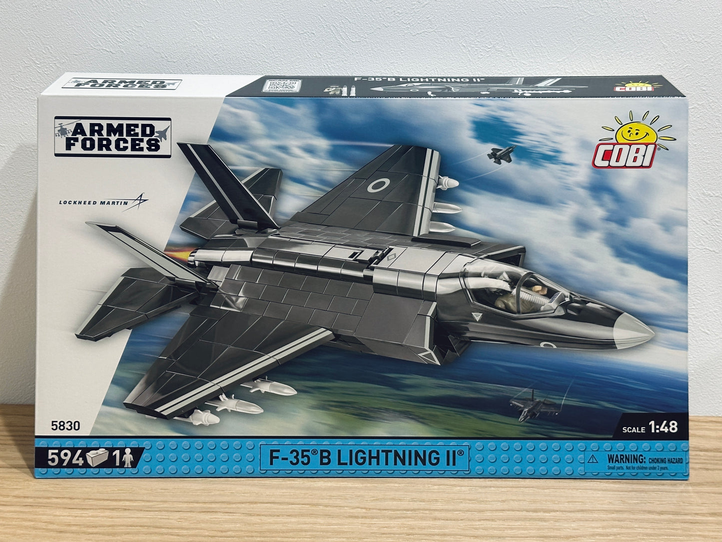 コビー COBI 5830 F35b LightningII 戦闘機 1/48 マルチロール機 制空戦闘機