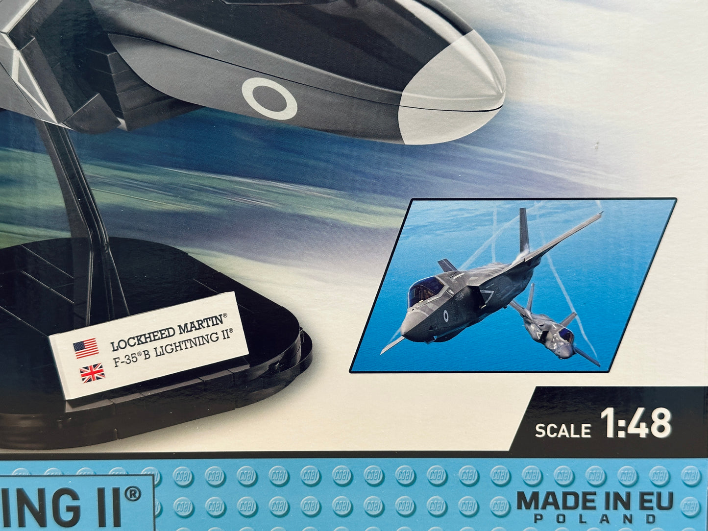 コビー COBI 5830 F35b LightningII 戦闘機 1/48 マルチロール機 制空戦闘機