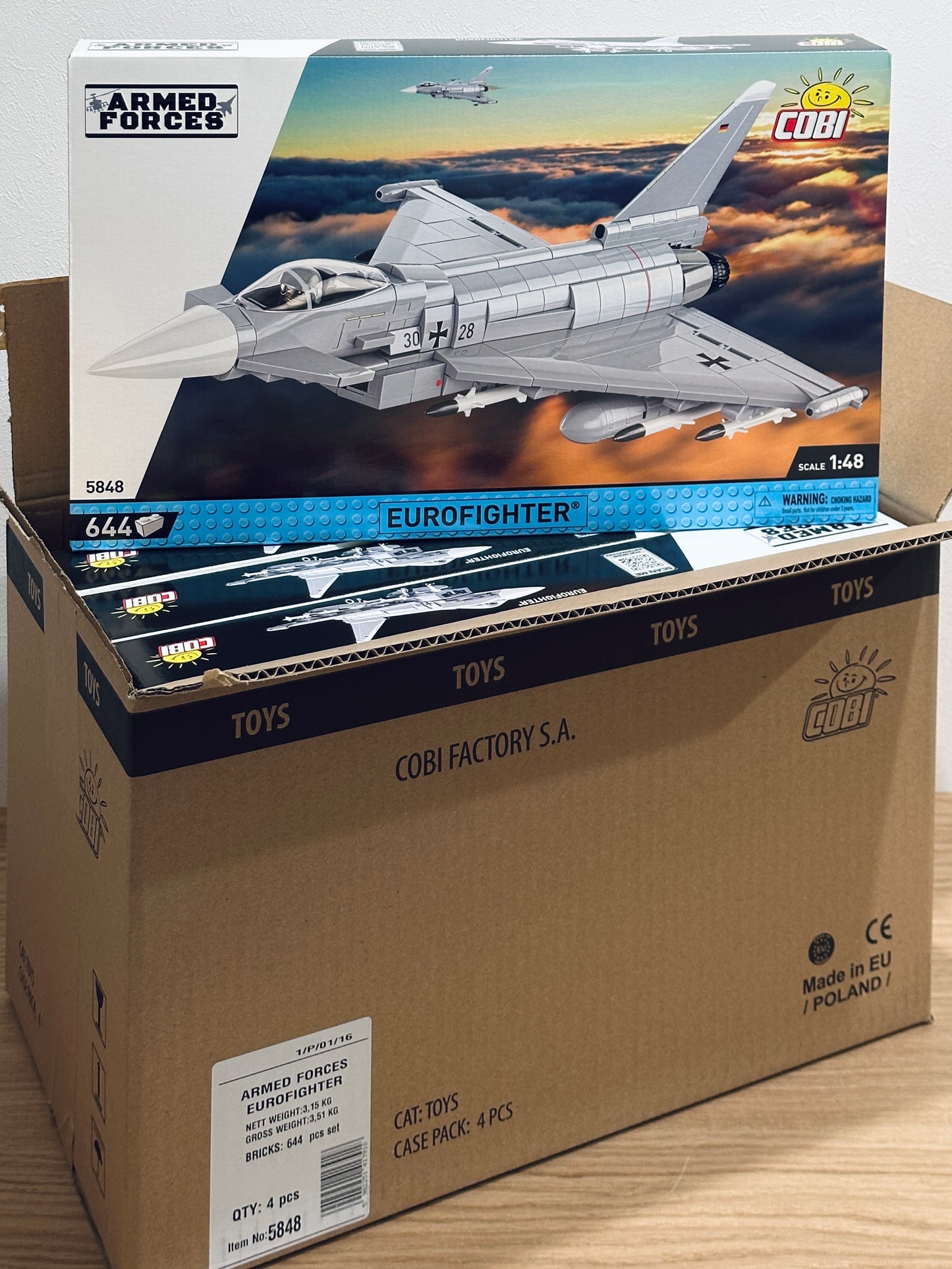 コビー COBI 5848 Eurofighter 戦闘機 1/48 マルチロール戦闘機 制空戦闘機