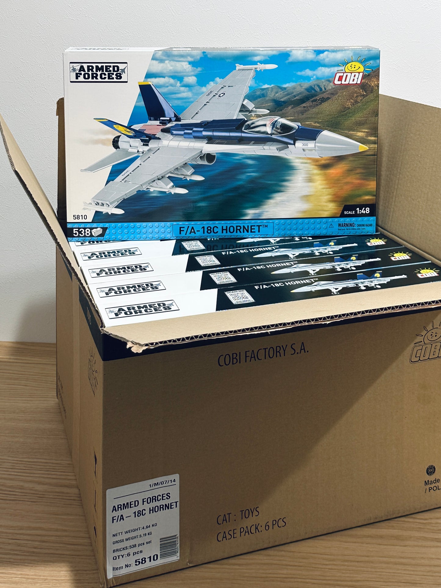コビー COBI 5810 F18C super hornet 戦闘機 1/48