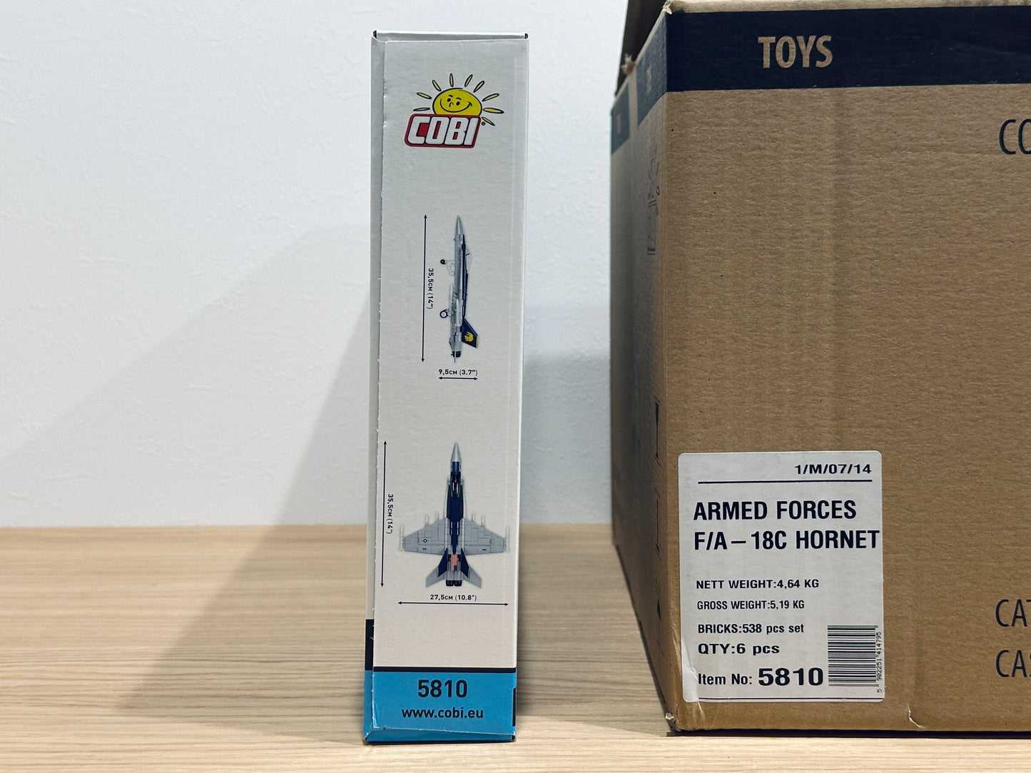 コビー COBI 5810 F18C super hornet 戦闘機 1/48