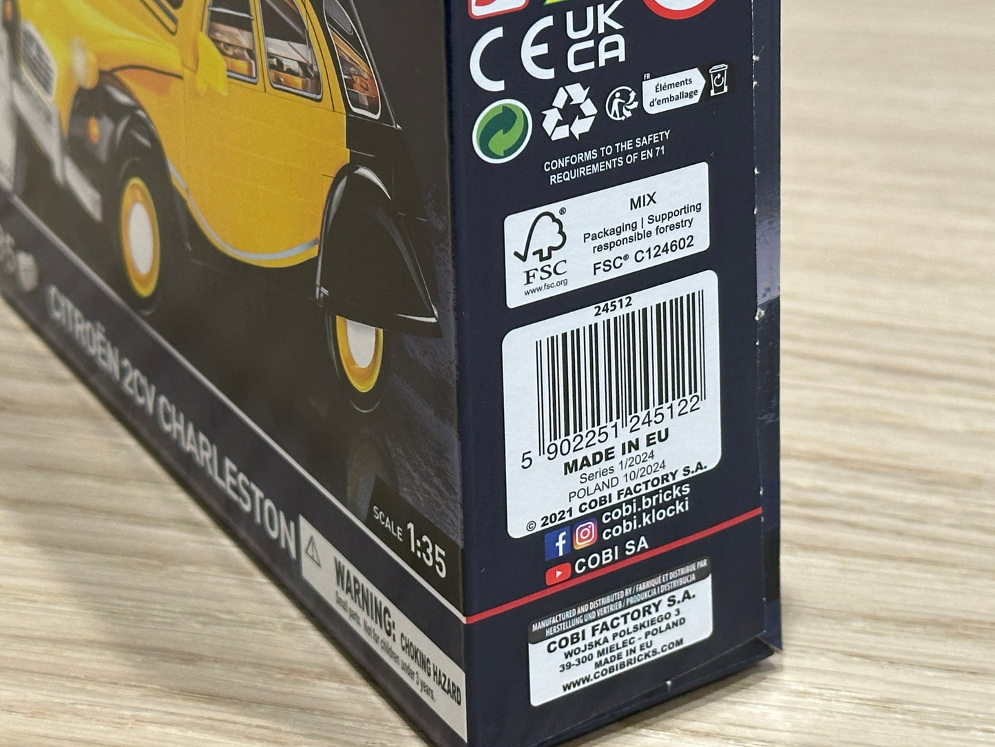 コビー COBI 24512 Citroën 2CV Type AZ 1/35