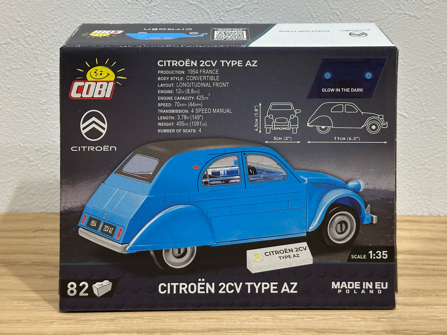 コビー COBI 24511 Citroën 2CV Type AZ 1/35
