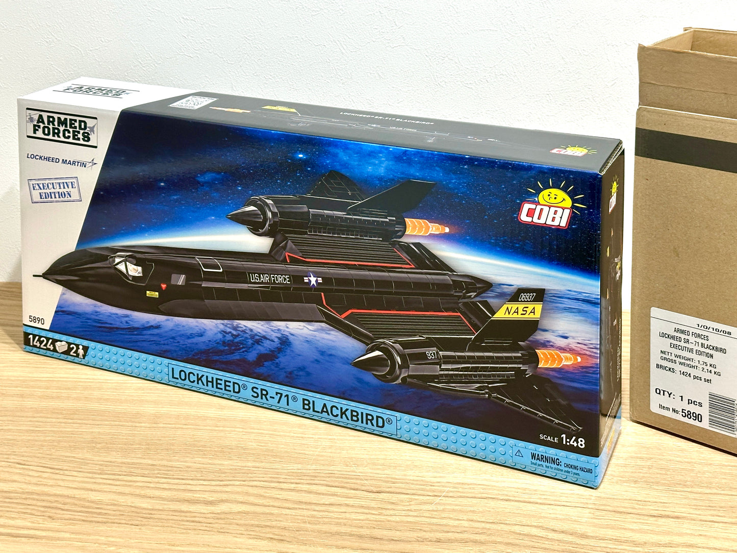 コビー COBI 5890 Lockheed SR-71 Blackbird 戦略偵察機 1/48