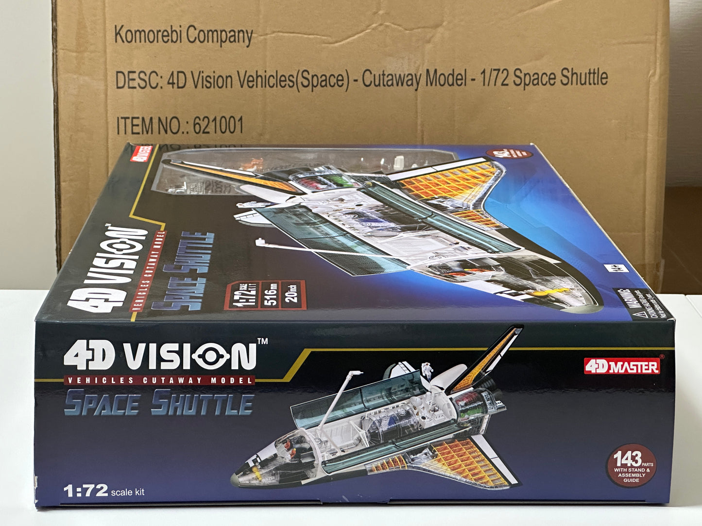 4D master 621001 Space Shuttle スペース シャトル 1/72
