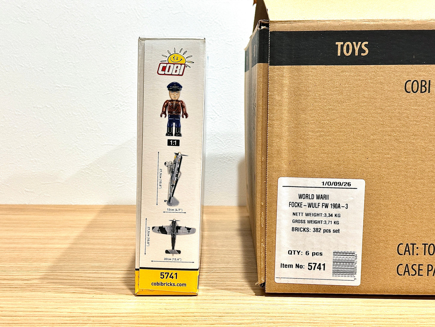 コビー COBI 5741 Focke-Wulf FW 190-A3 戦闘機 爆撃機 1/32 WWII