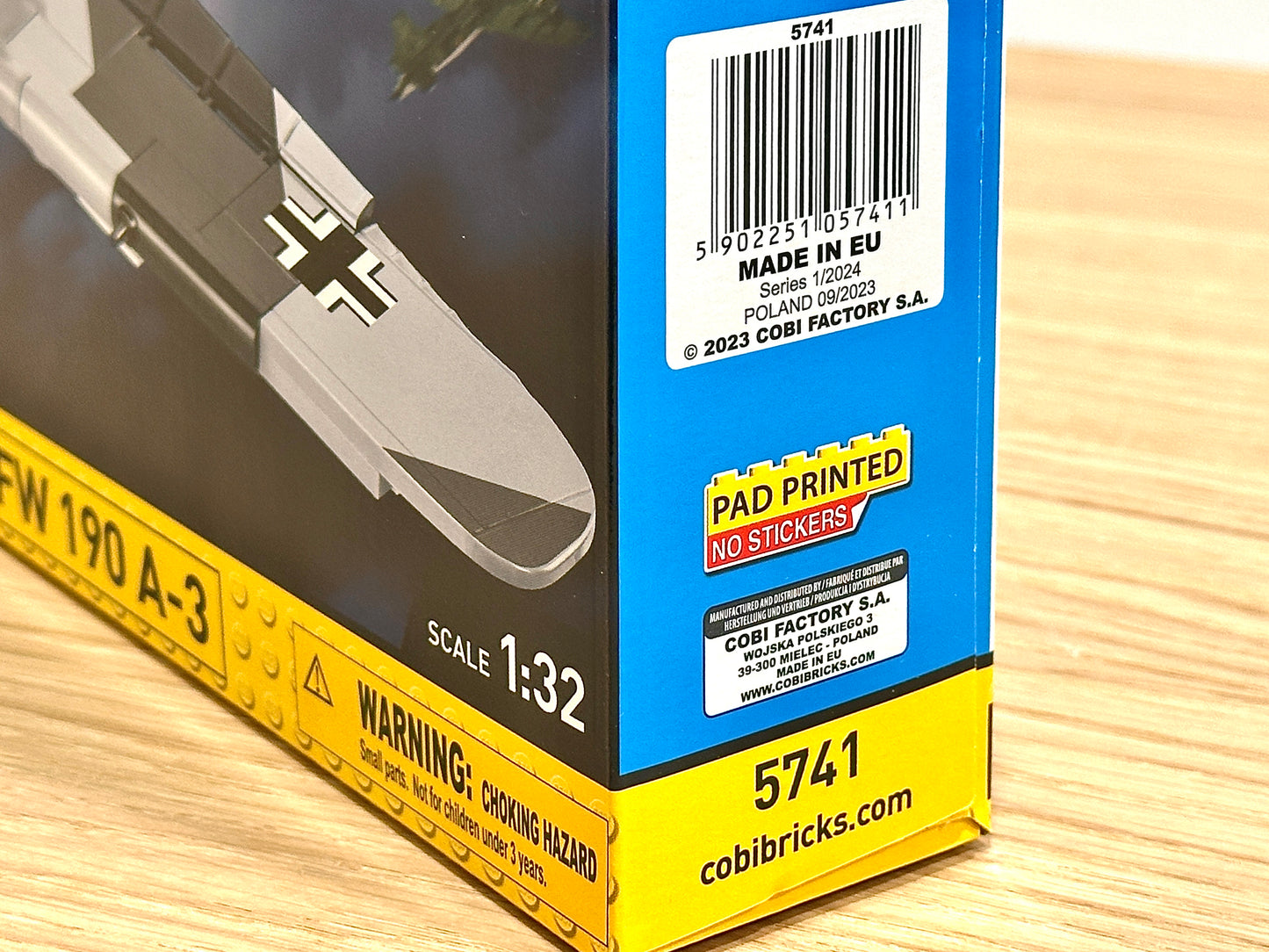 コビー COBI 5741 Focke-Wulf FW 190-A3 戦闘機 爆撃機 1/32 WWII