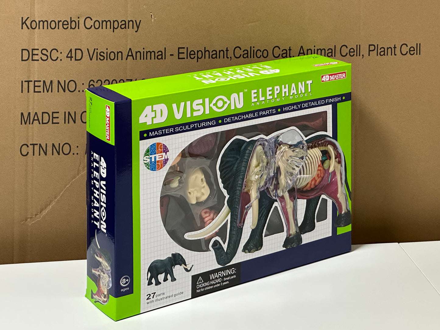 4D Master 622037 Elephant 象 解剖モデル