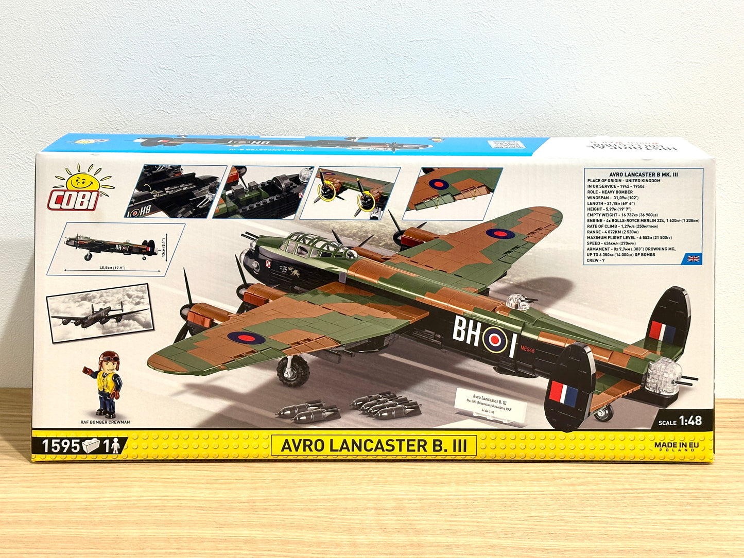 コビー COBI 5759 Avro Lancaster B.III 重爆撃機 1/48 WWII