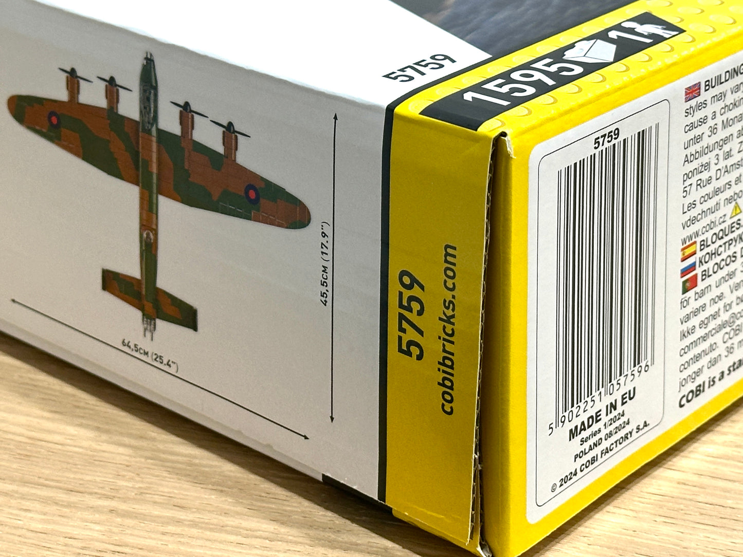 コビー COBI 5759 Avro Lancaster B.III 重爆撃機 1/48 WWII