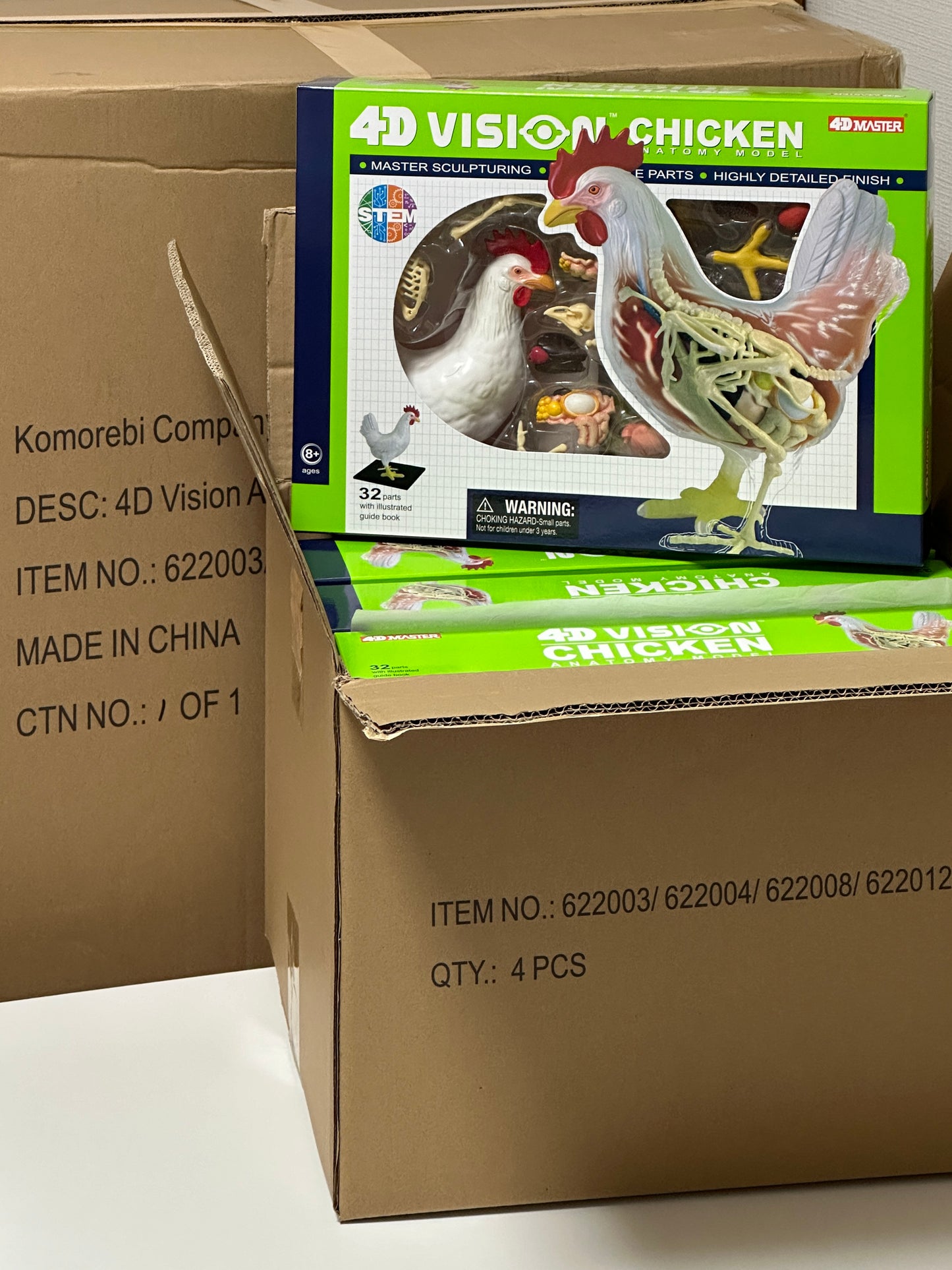 4D Master 622003 Chicken 鶏 解剖モデル