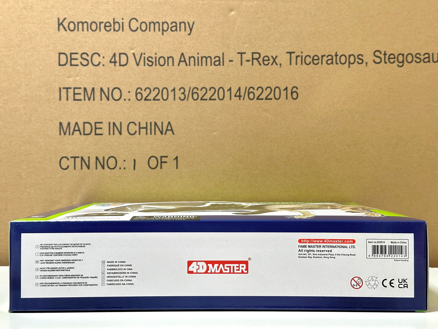 4D Master 622014 Triceratops トリケラトプス 解剖モデル