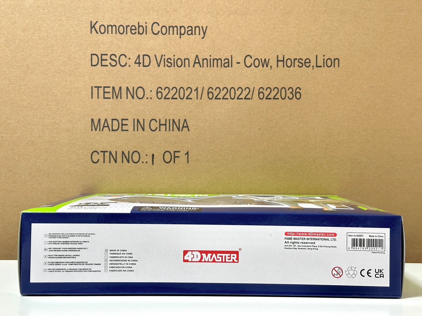 4D Master 622021 Cow 乳牛 解剖モデル
