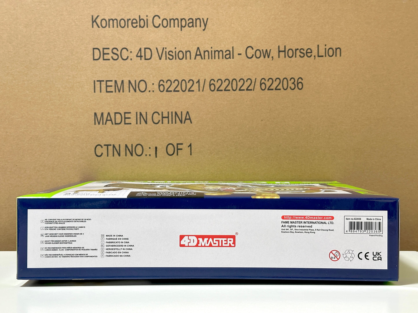 4D Master 622036 Lion ライオン 解剖モデル