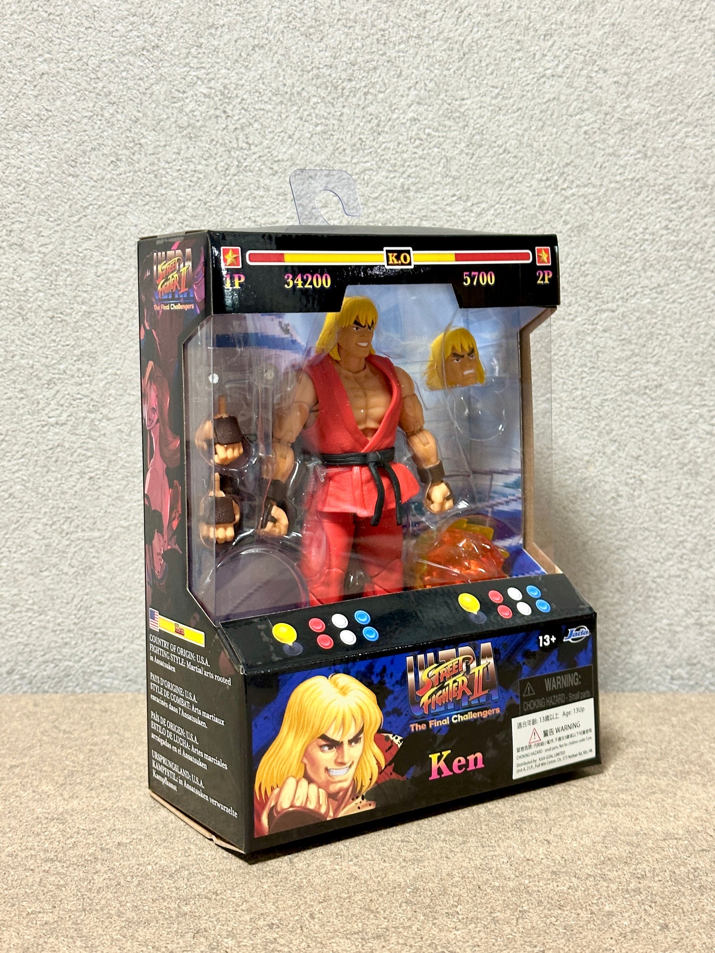 Jada Street Fighters JD34218 Ken ストリートファイター ケン