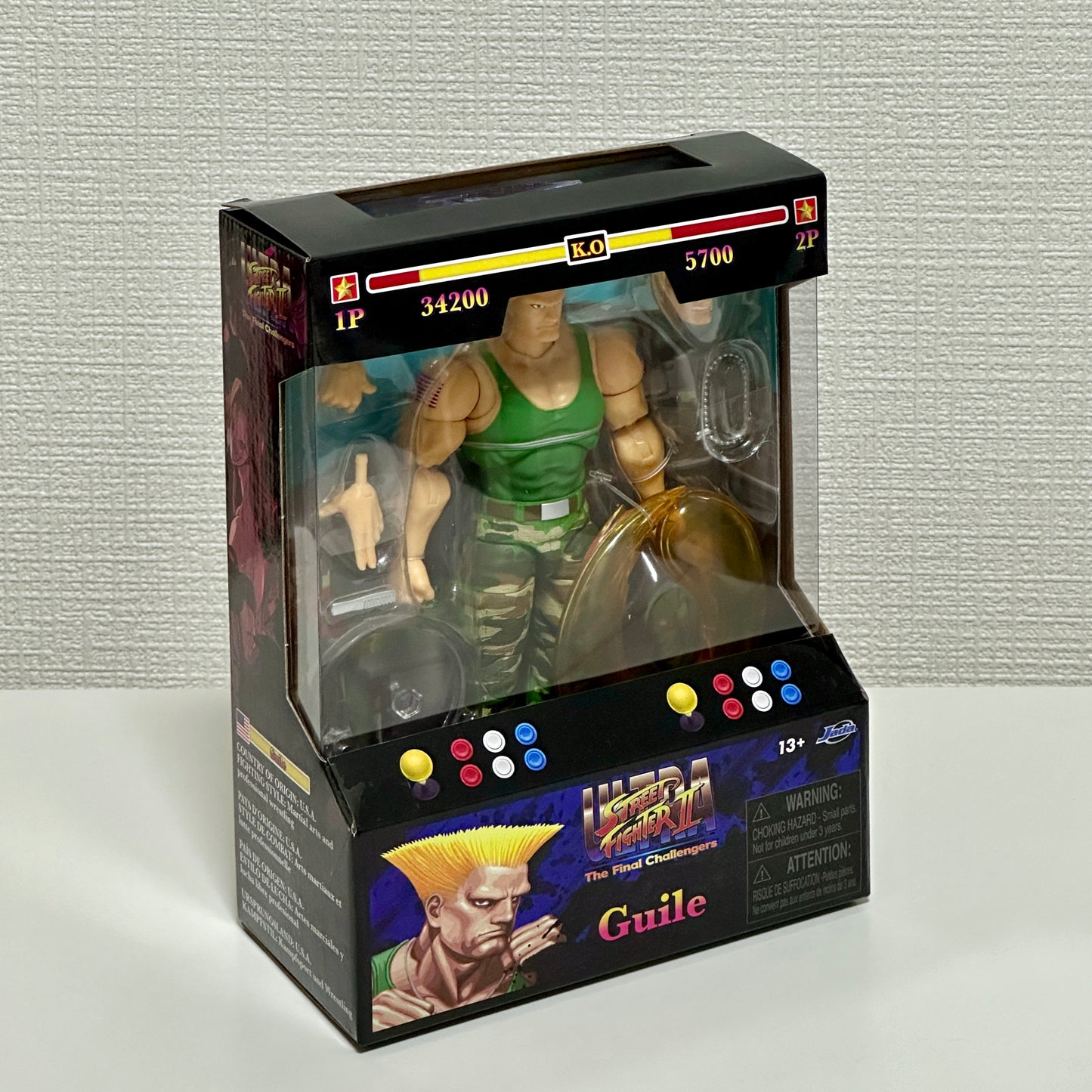 Jada Street Fighters JD34689 Guile ストリートファイタ ガイル