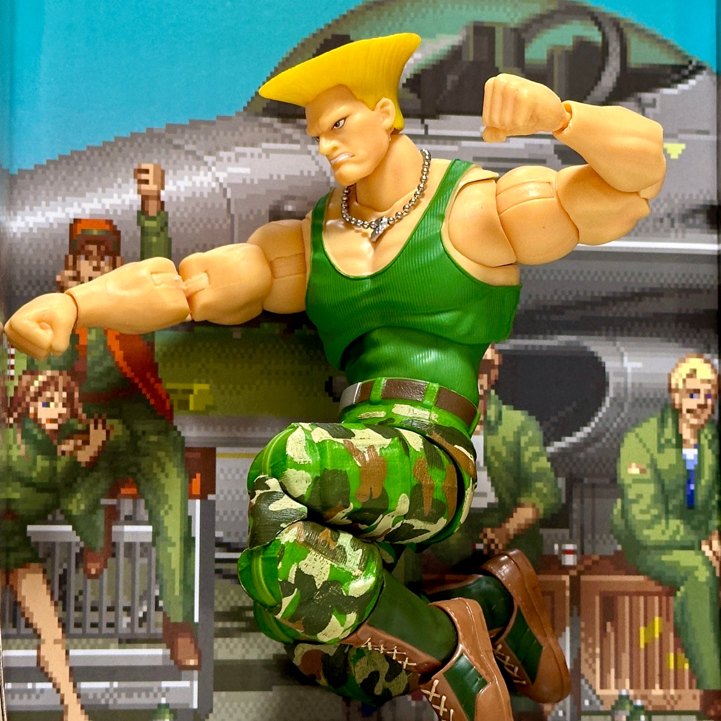 Jada Street Fighters JD34689 Guile ストリートファイタ ガイル