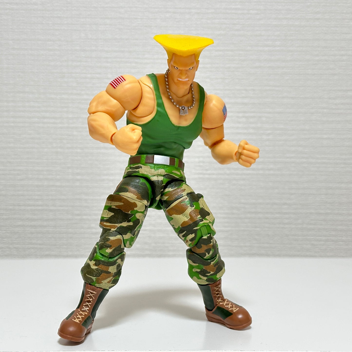 Jada Street Fighters JD34689 Guile ストリートファイタ ガイル