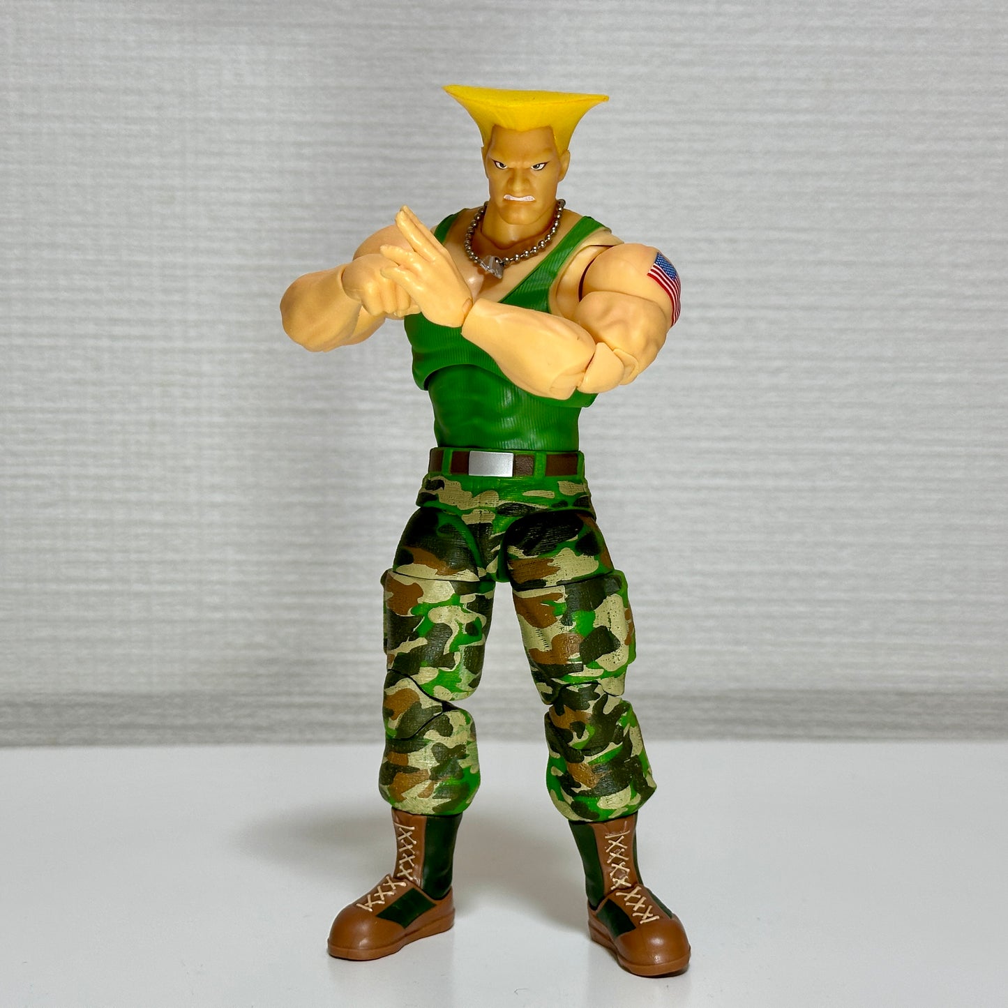 Jada Street Fighters JD34689 Guile ストリートファイタ ガイル