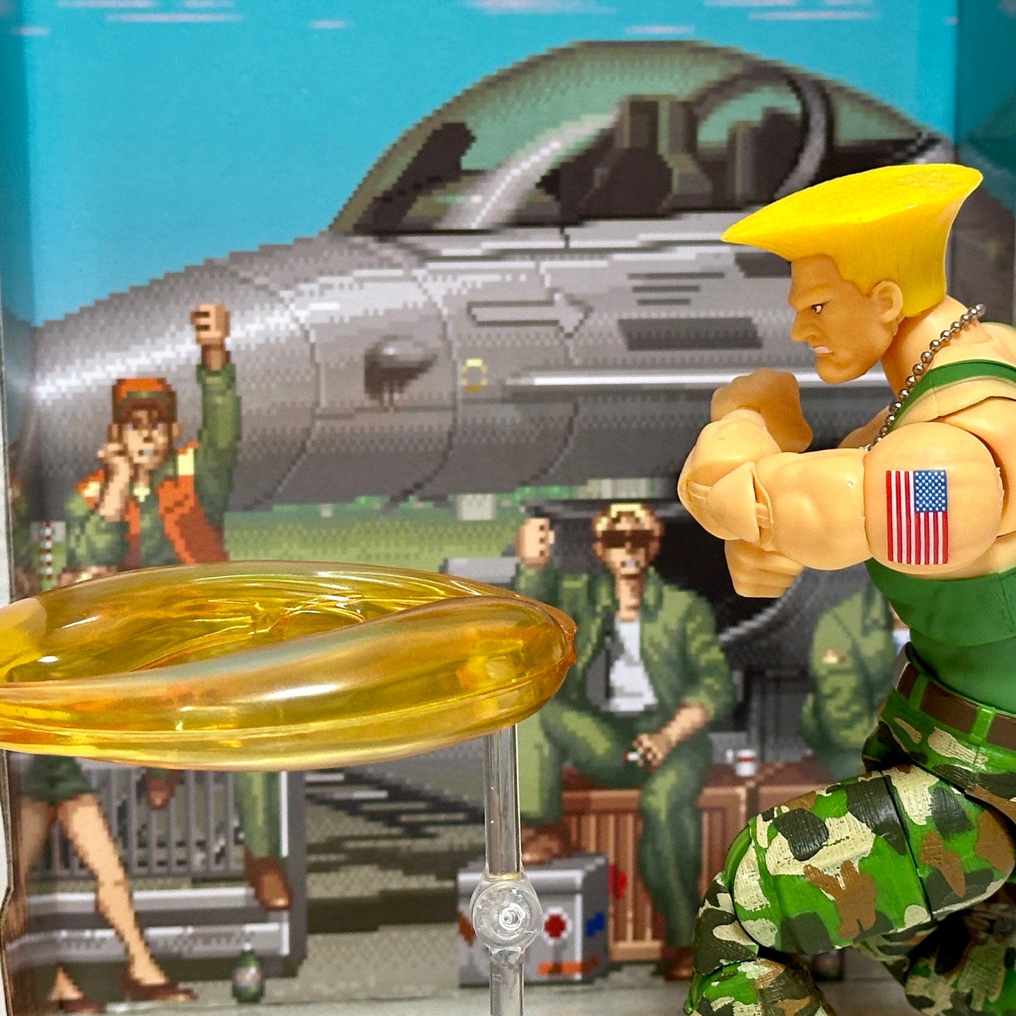 Jada Street Fighters JD34689 Guile ストリートファイタ ガイル