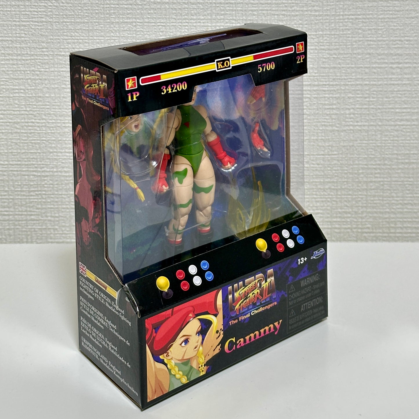 Jada Street Fighters JD34690 Cammy ジェイダトイズ ストリートファイタ キャミィ