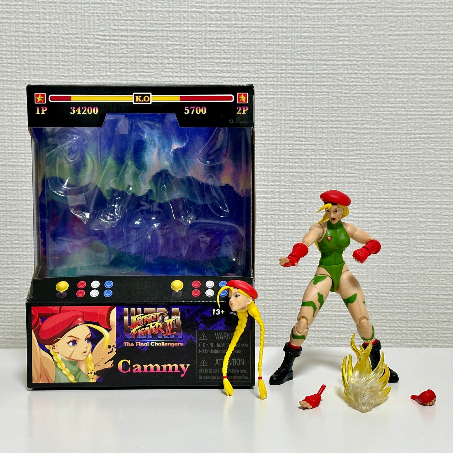 Jada Street Fighters JD34690 Cammy ジェイダトイズ ストリートファイタ キャミィ