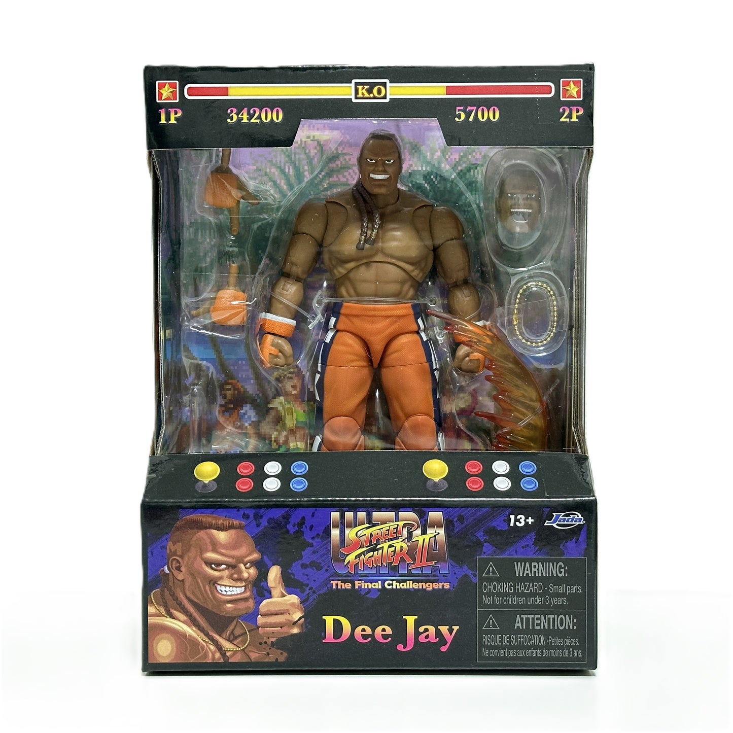 Jada Street Fighters JD34691 Dee Jay ジェイダトイズ ストリートファイタ ディージェイ