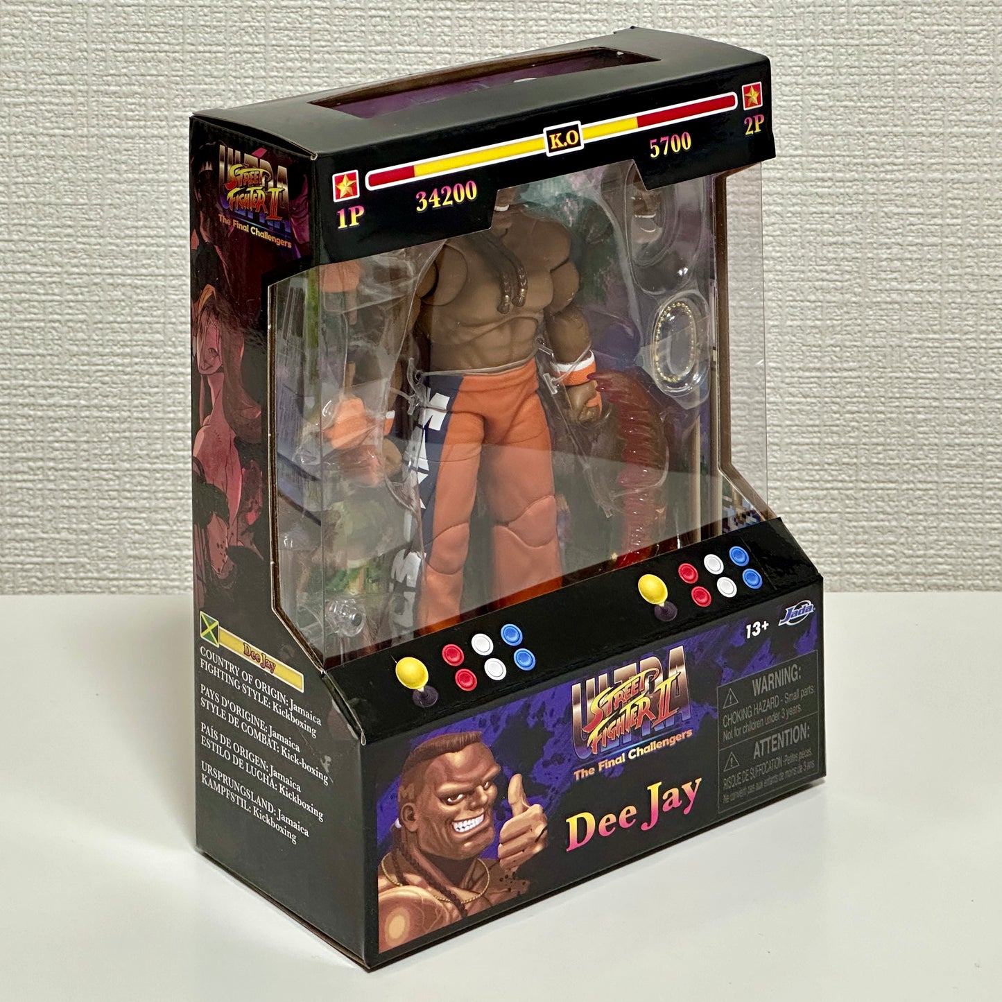 Jada Street Fighters JD34691 Dee Jay ジェイダトイズ ストリートファイタ ディージェイ