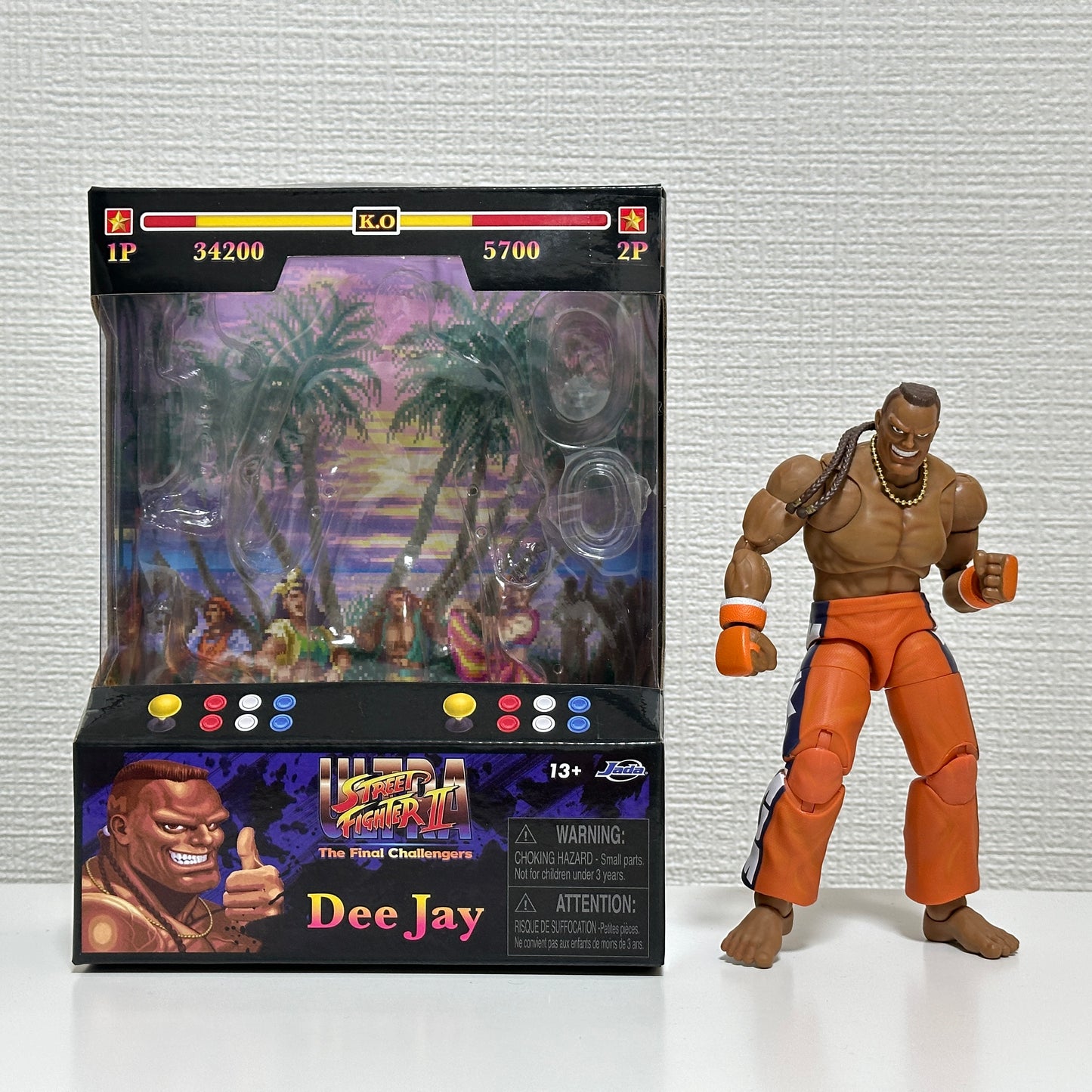 Jada Street Fighters JD34691 Dee Jay ジェイダトイズ ストリートファイタ ディージェイ