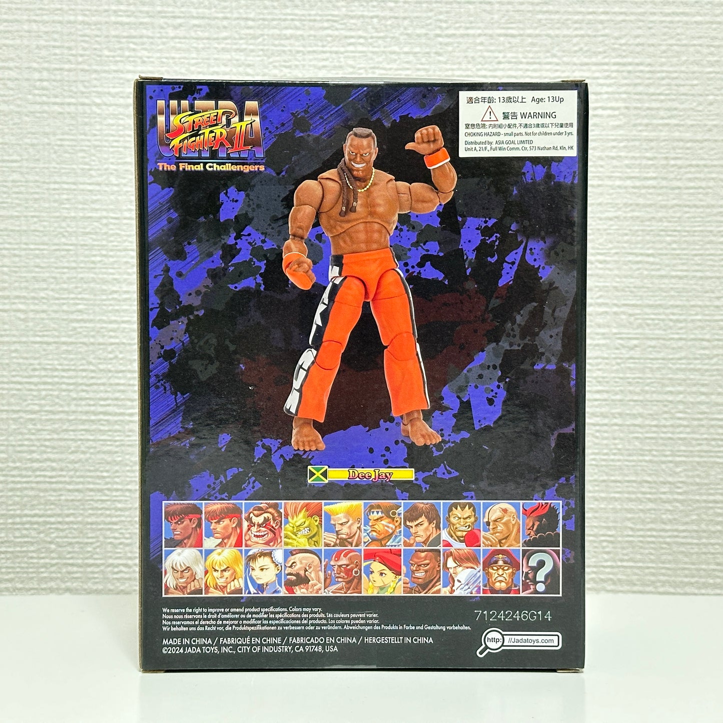 Jada Street Fighters JD34691 Dee Jay ジェイダトイズ ストリートファイタ ディージェイ