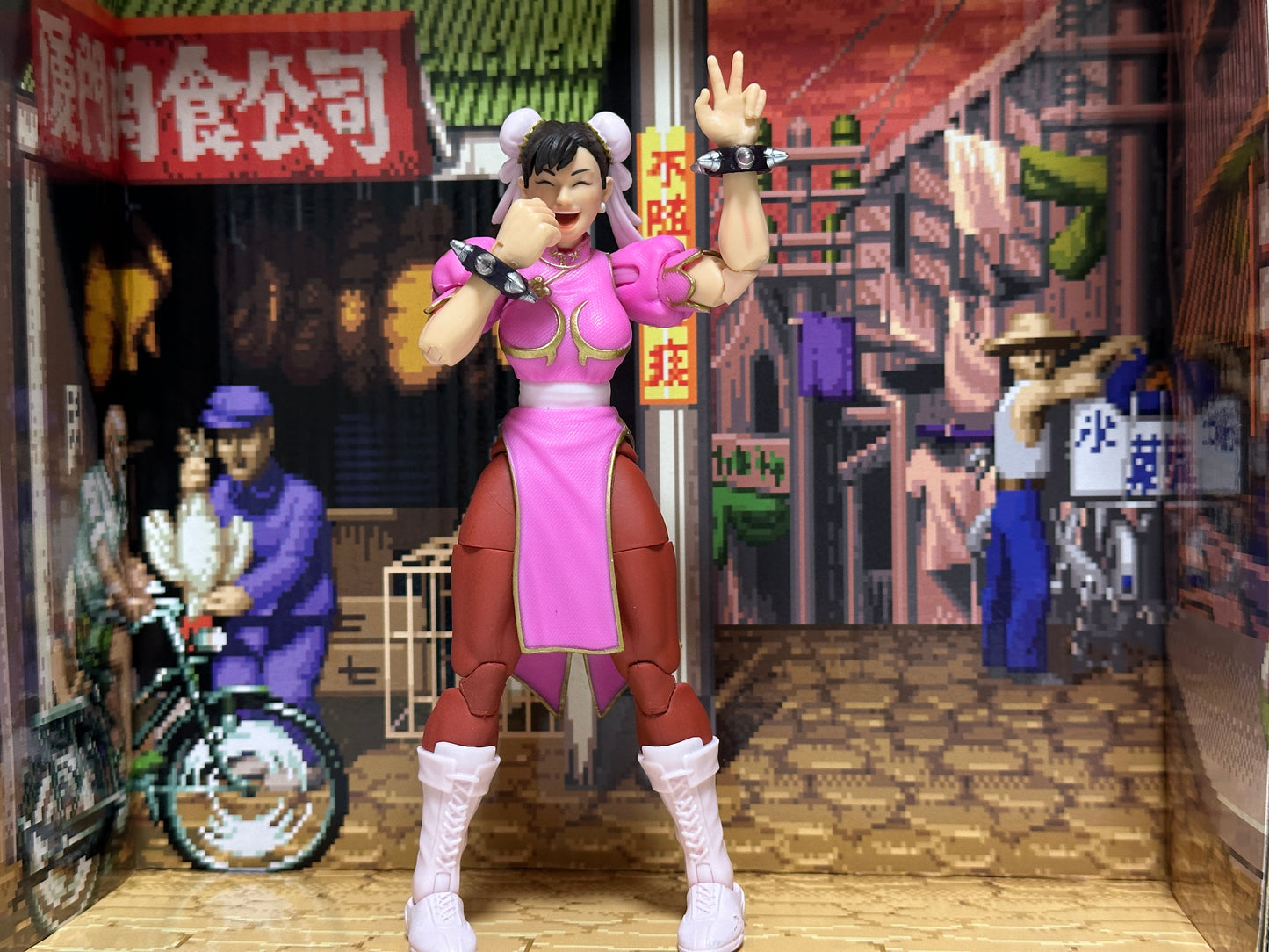 Jada Street Fighters JD34724 Next Level Chun Li Deluxe Player 2 ストリートファイター 次のレベル デラックス 春麗 チュン・リー プレイヤー2