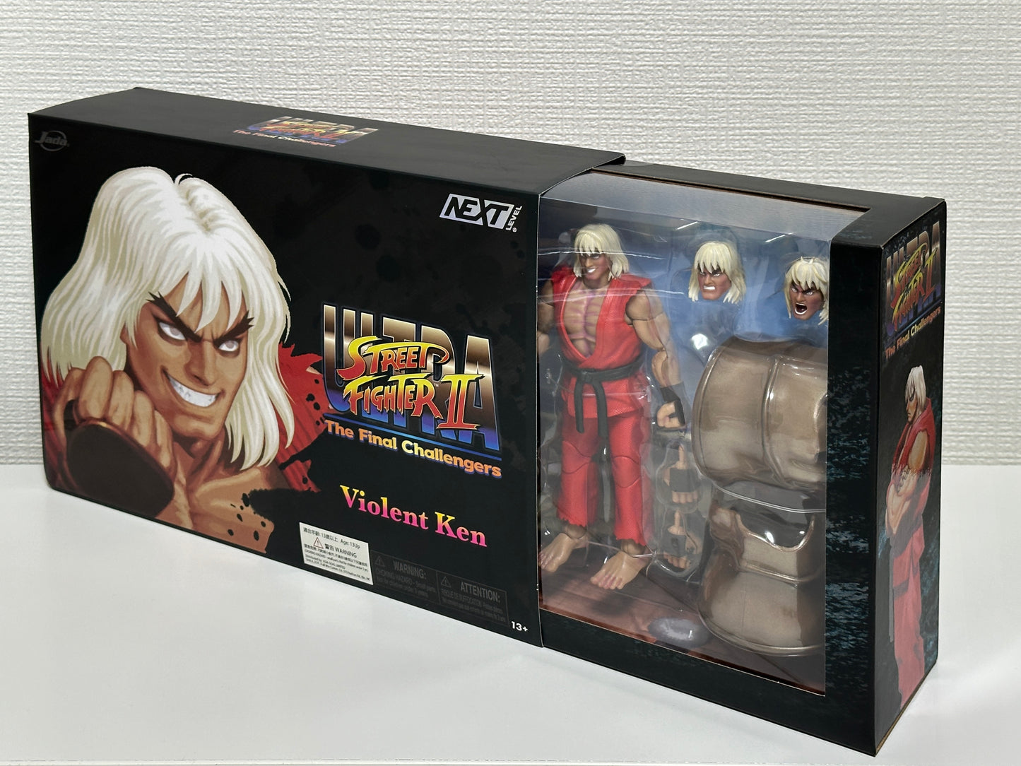 Jada Street Fighters JD35552 Next Level Violent Ken ストリートファイター 次のレベル バイオレントケン