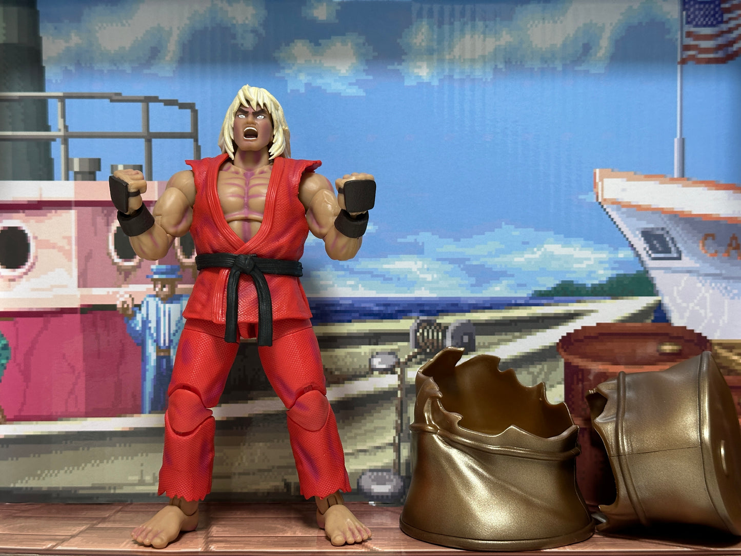 Jada Street Fighters JD35552 Next Level Violent Ken ストリートファイター 次のレベル バイオレントケン