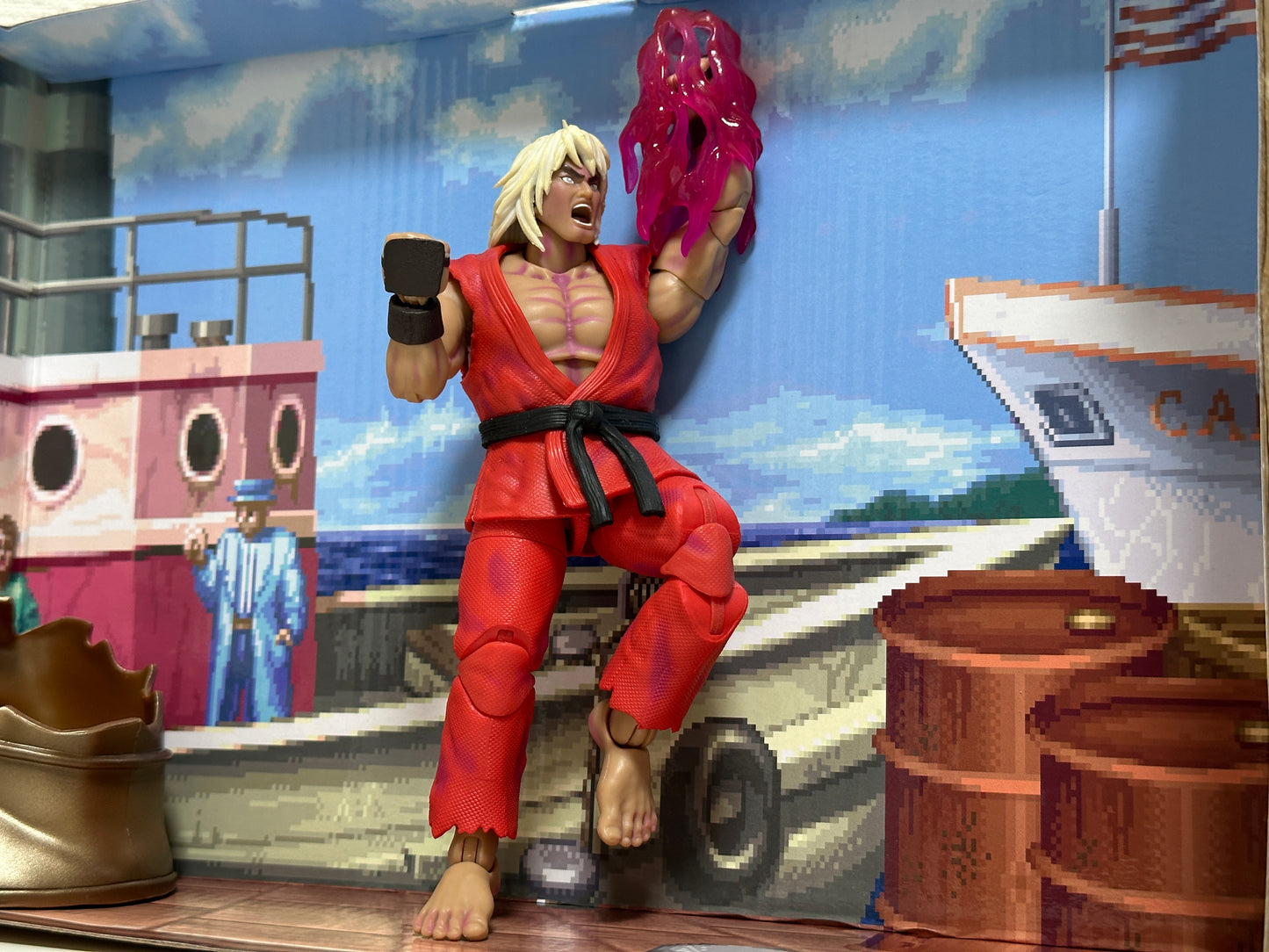 Jada Street Fighters JD35552 Next Level Violent Ken ストリートファイター 次のレベル バイオレントケン