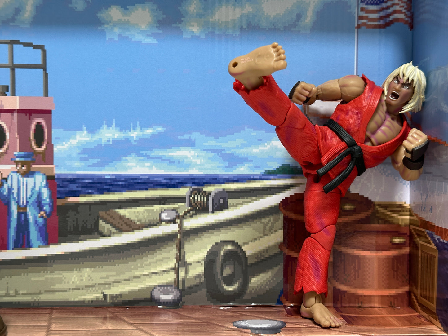 Jada Street Fighters JD35552 Next Level Violent Ken ストリートファイター 次のレベル バイオレントケン