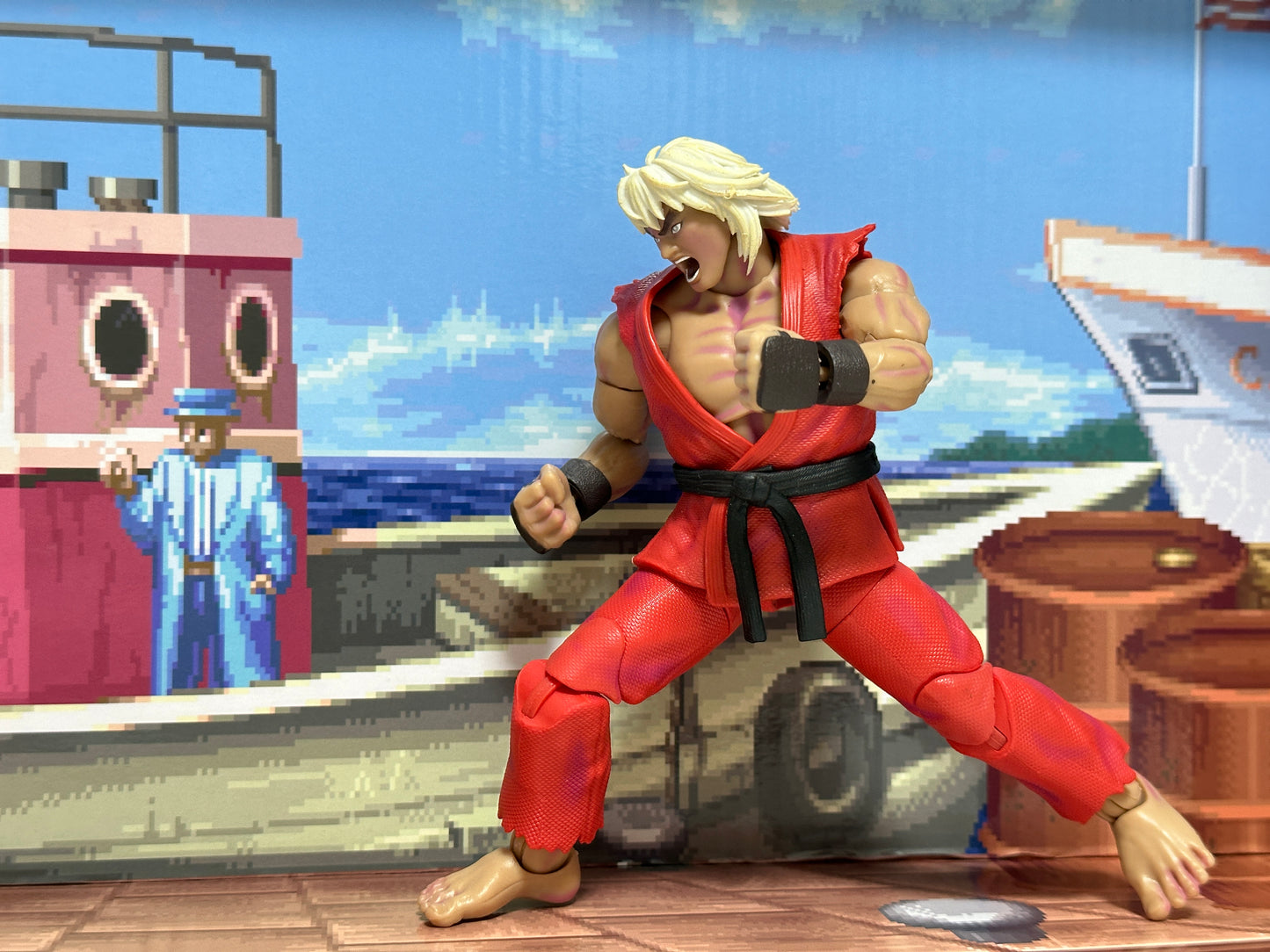 Jada Street Fighters JD35552 Next Level Violent Ken ストリートファイター 次のレベル バイオレントケン