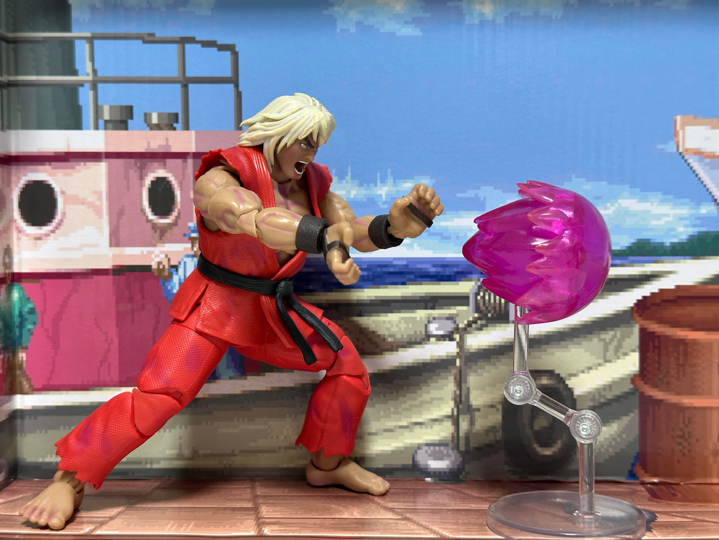 Jada Street Fighters JD35552 Next Level Violent Ken ストリートファイター 次のレベル バイオレントケン