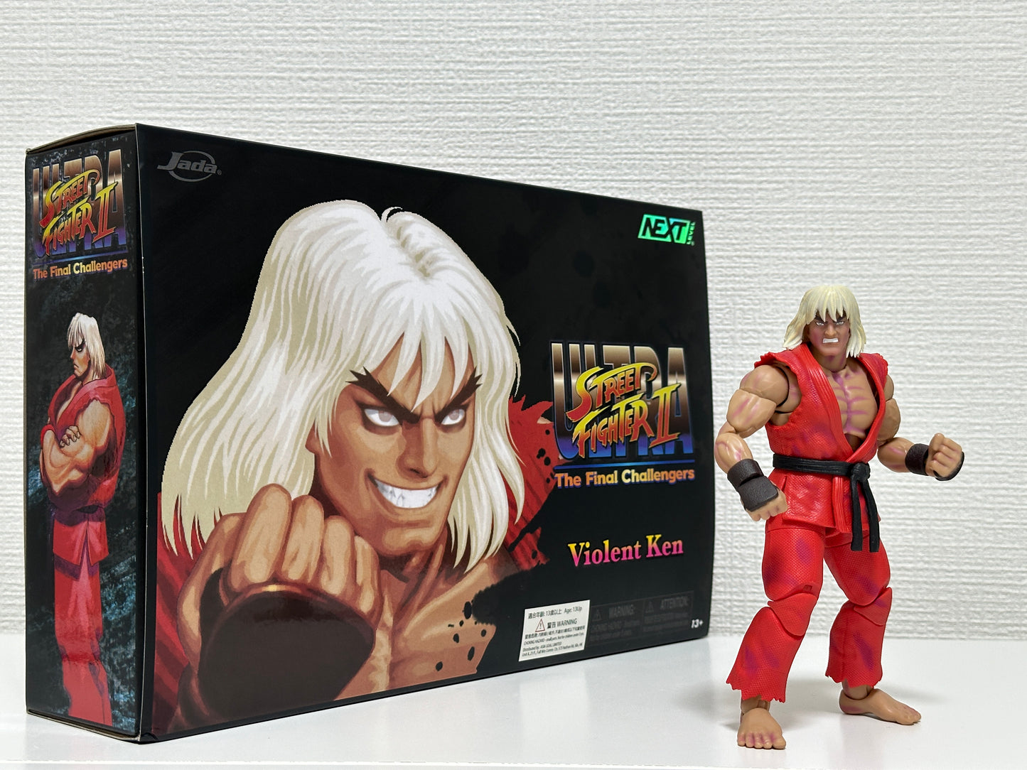 Jada Street Fighters JD35552 Next Level Violent Ken ストリートファイター 次のレベル バイオレントケン