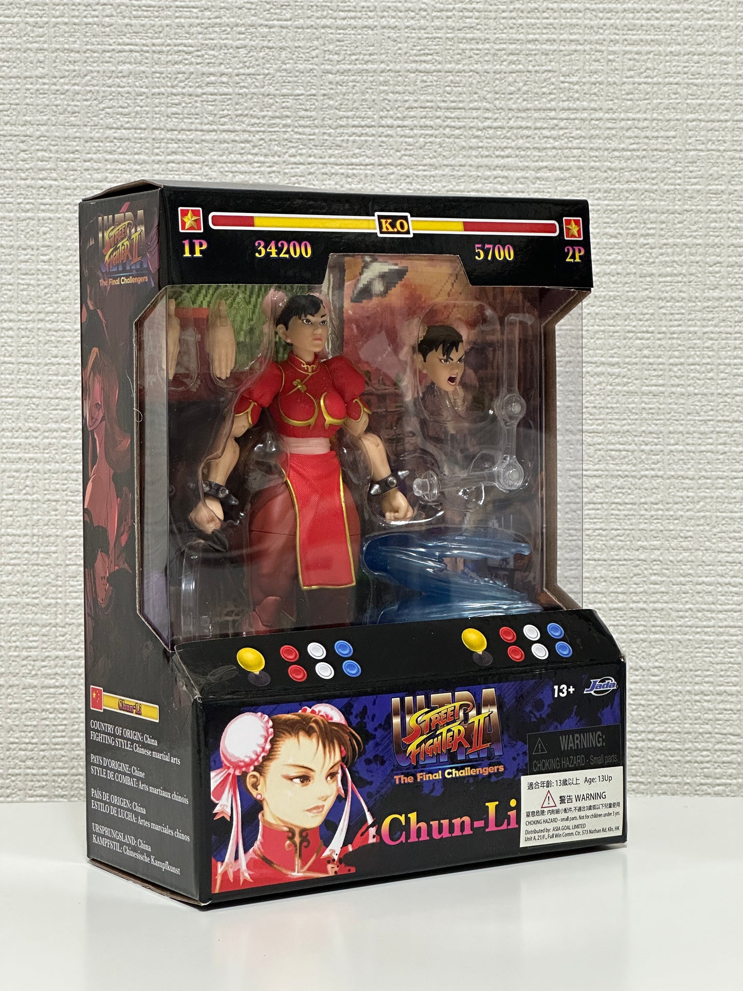 Jada Street Fighters JD35664 Chun Li Player 2 春麗 ストリートファイター チュン・リー プレイヤー2