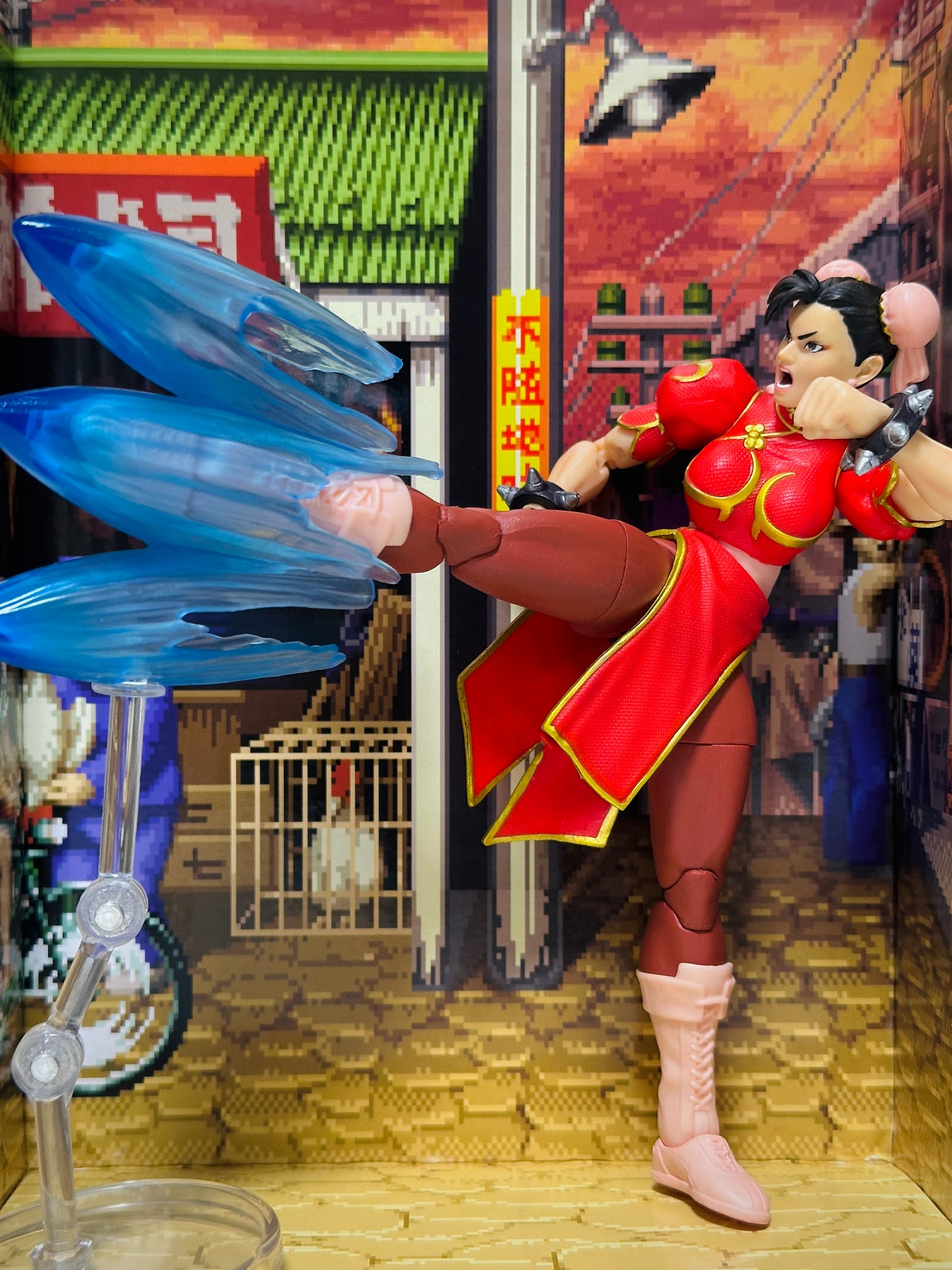 Jada Street Fighters JD35664 Chun Li Player 2 春麗 ストリートファイター チュン・リー プレイヤー2
