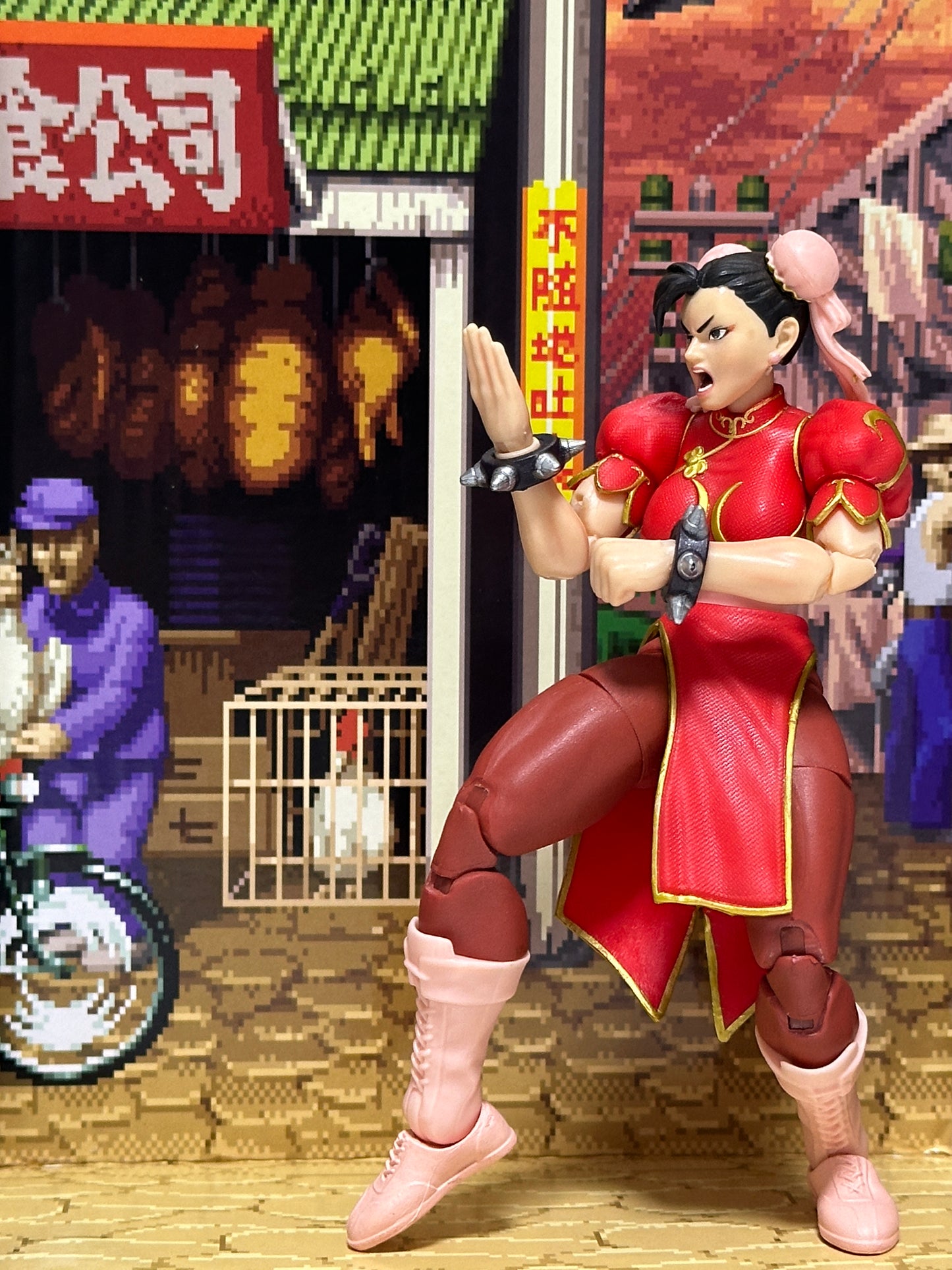 Jada Street Fighters JD35664 Chun Li Player 2 春麗 ストリートファイター チュン・リー プレイヤー2