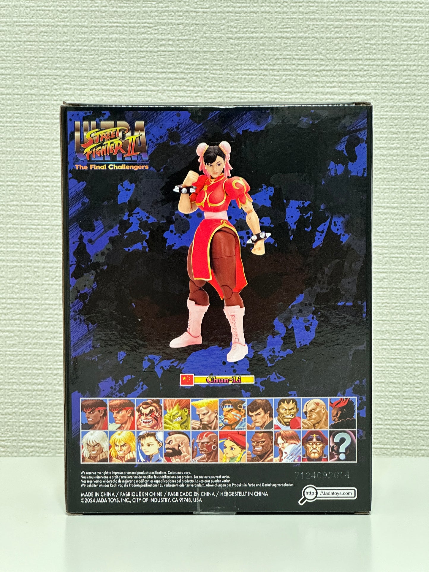 Jada Street Fighters JD35664 Chun Li Player 2 春麗 ストリートファイター チュン・リー プレイヤー2
